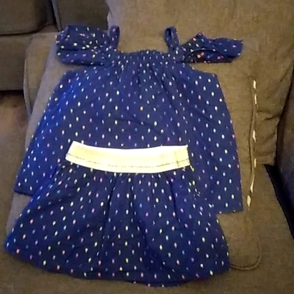 Cat & Jack girls top and skirt set